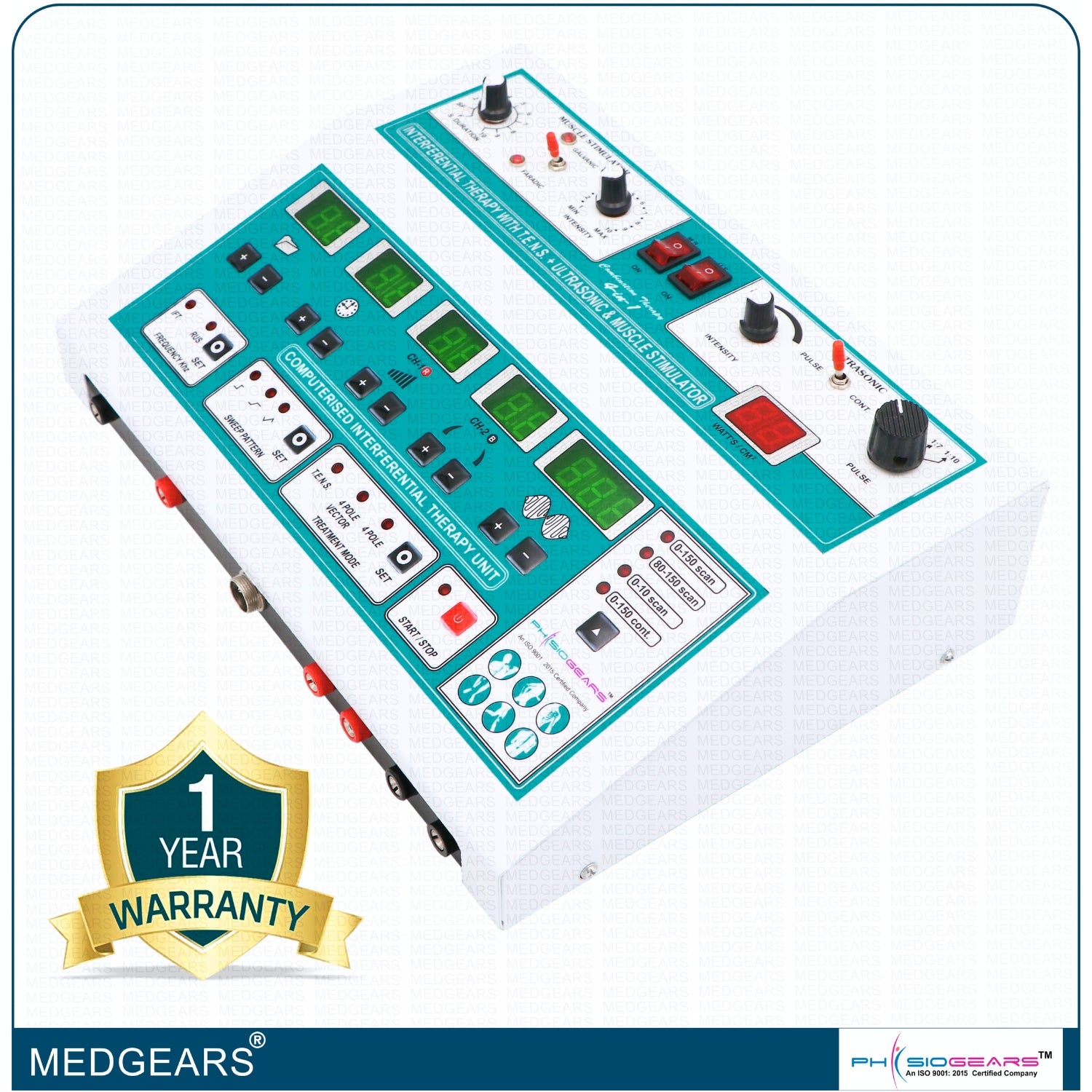 IFT 45 + 4 in 1 (IFT + TENS + Muscle Stimulator + Ultrasonic)