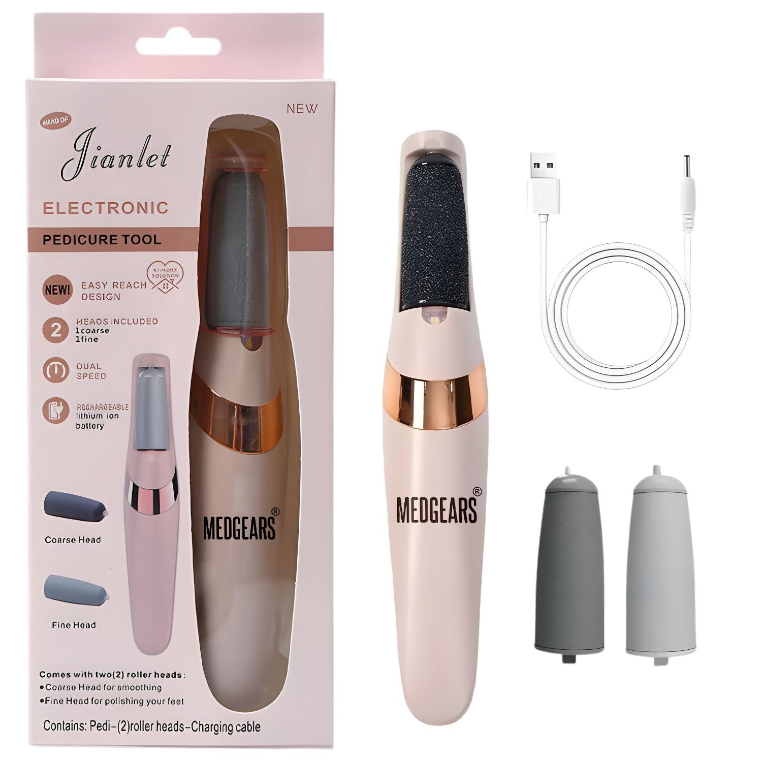 Electric Callus Remover for Smooth Feet & Heel Care
 – Medgears