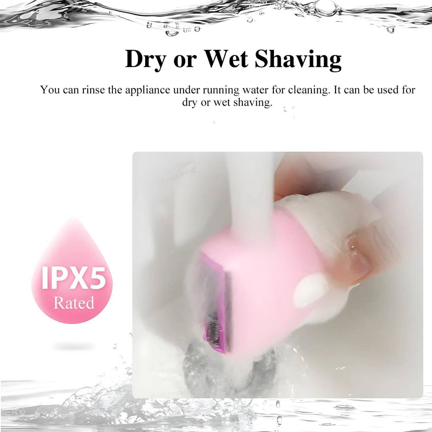 ELECTRIC SHAVER FOR WOMEN