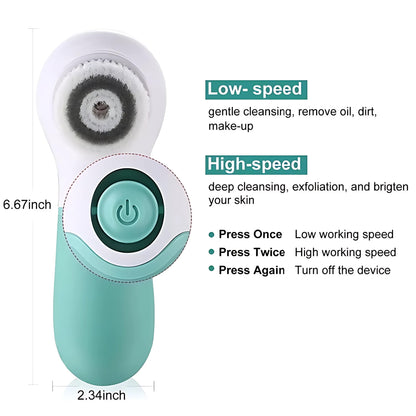 ROTARY FACIAL CLEANSING BRUSH