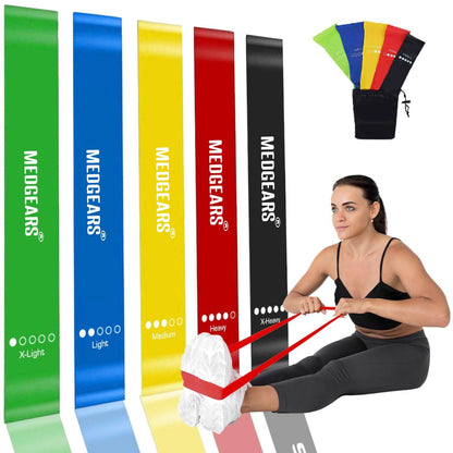 Thera loop band for stretching and flexibility exercises