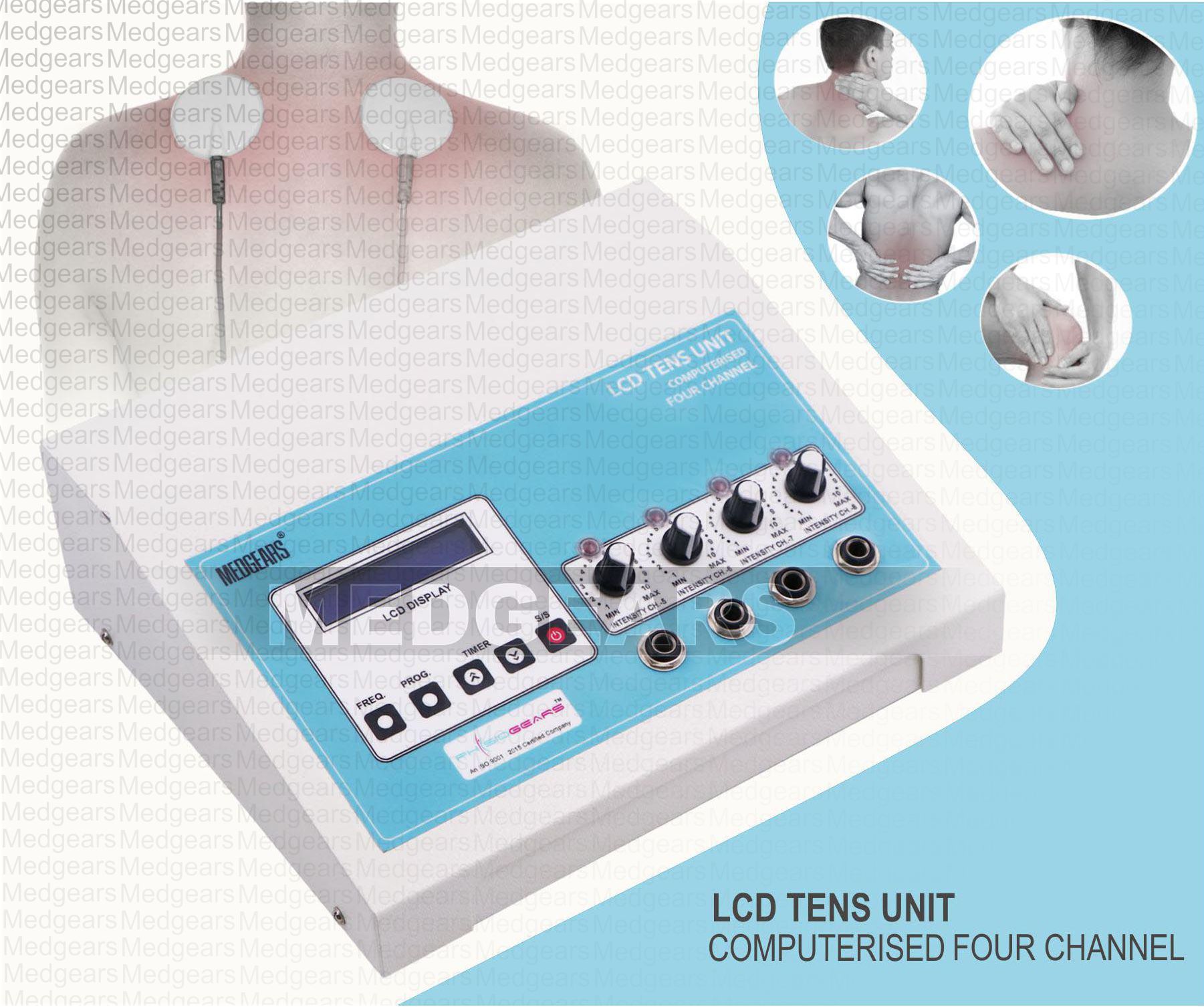  4 Channel TENS LCD