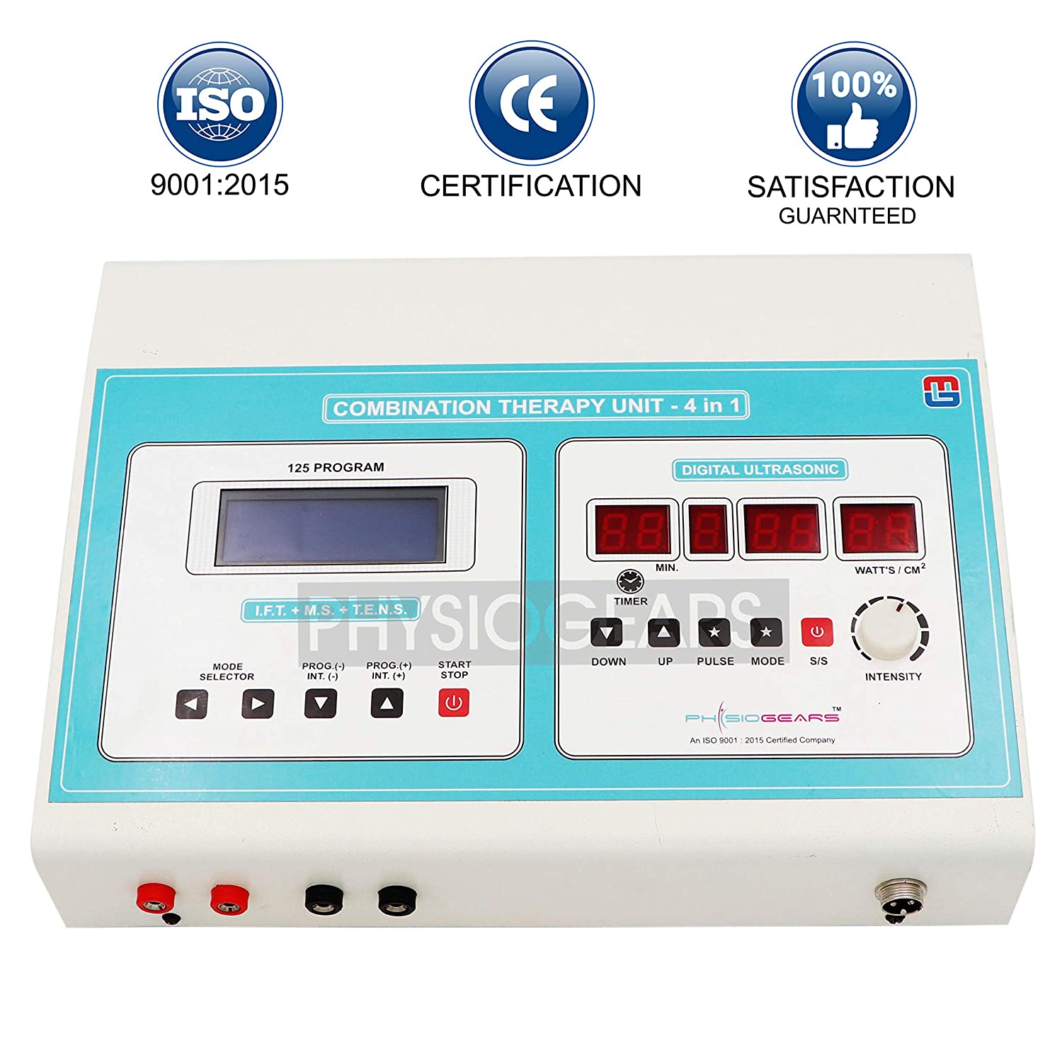  4 in 1 LCD (IFT + Muscle Stimulator + TENS + Ultrasonic)