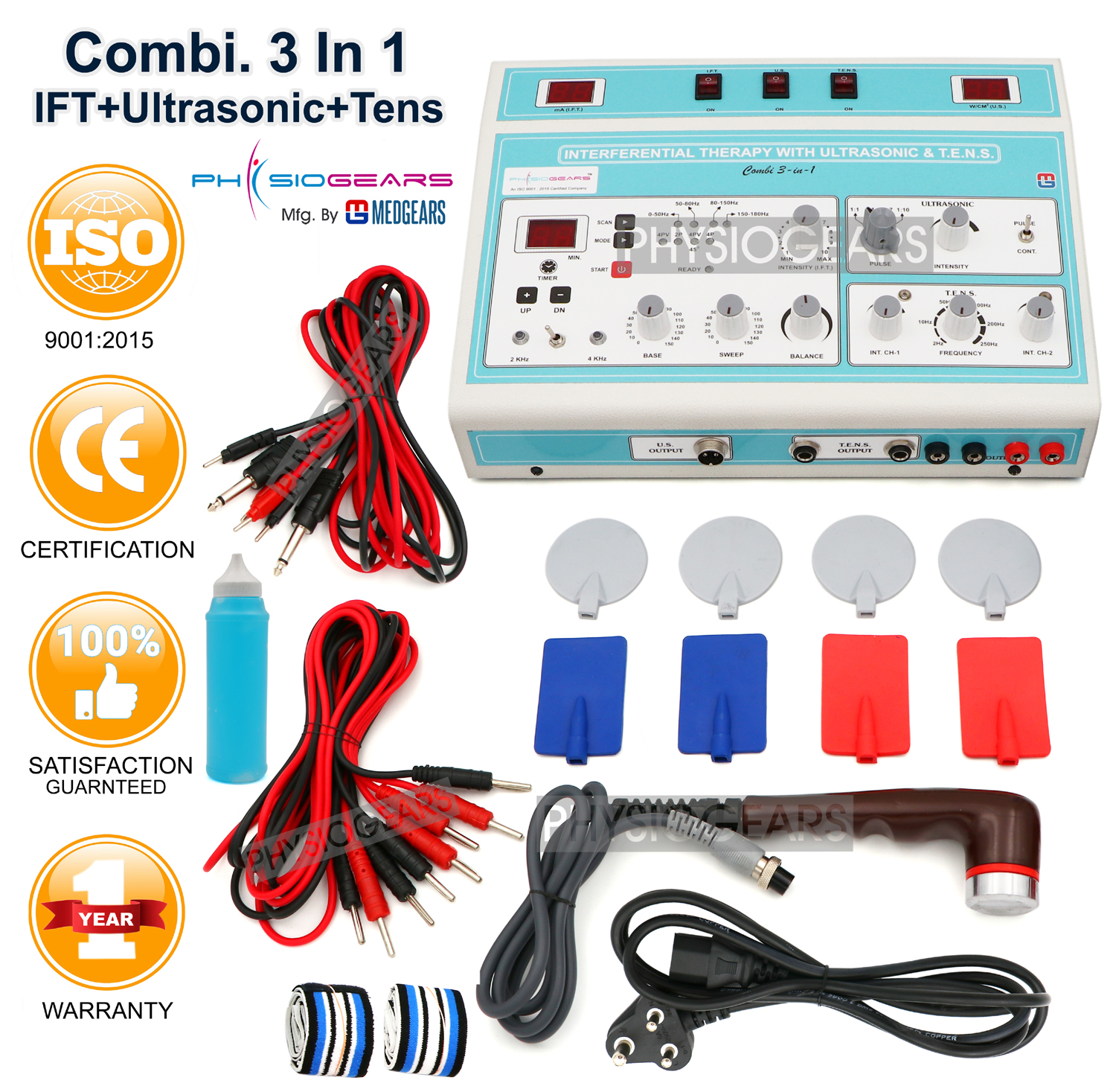  3 IN 1 Manual (IFT+ Ultrasonic +TENS)