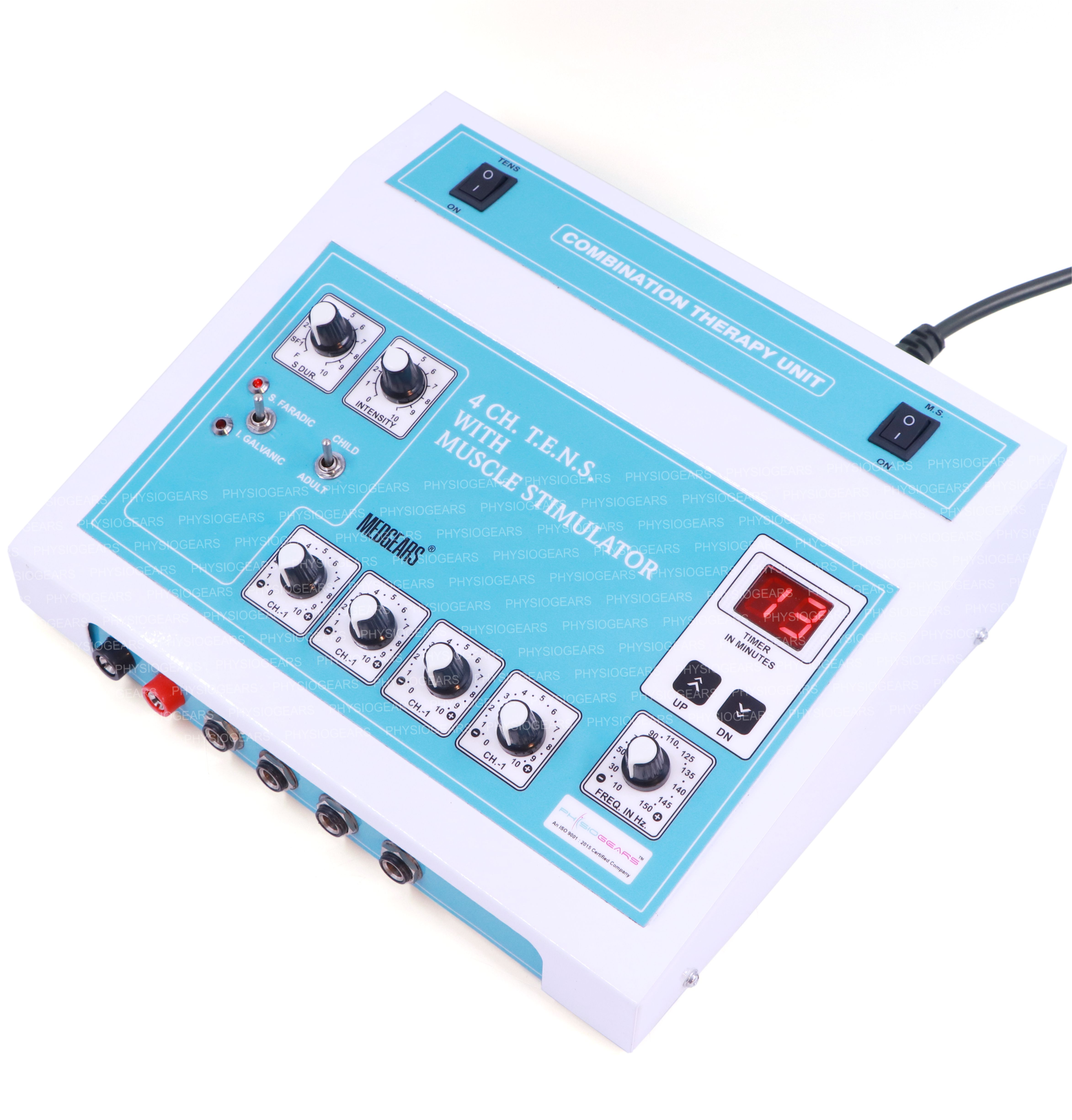  4 Channel TENS + Muscle Stimulator