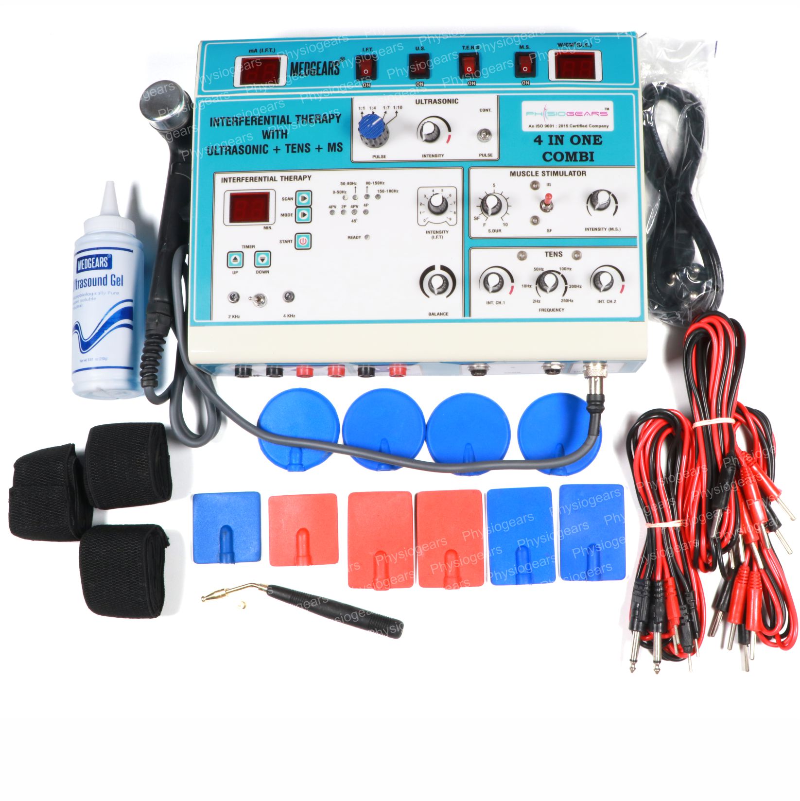 4 in 1 Manual (IFT + Ultrasonic + TENS + Muscle Stimulator)