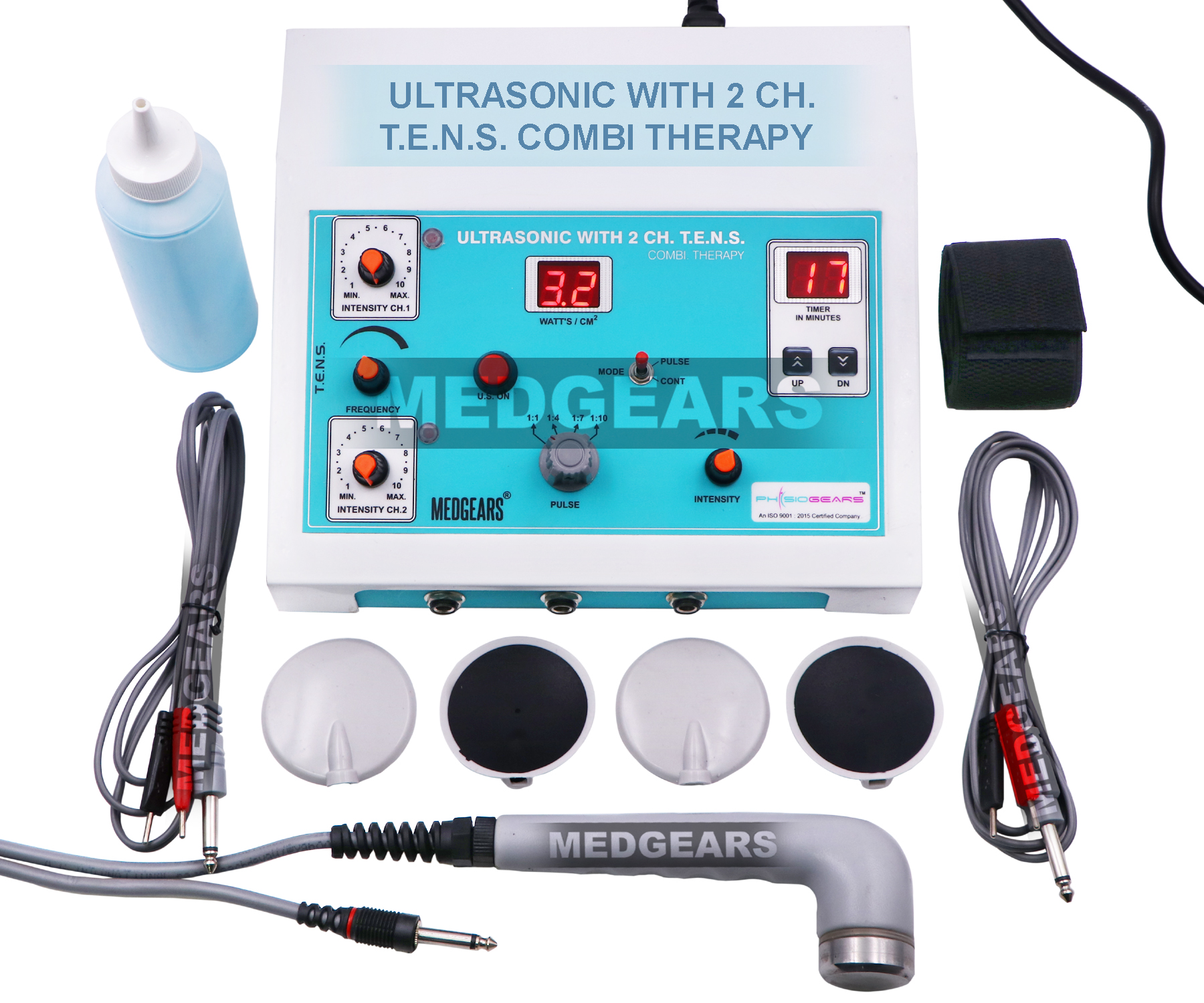 Ultrasonic + Tens 2 Channel